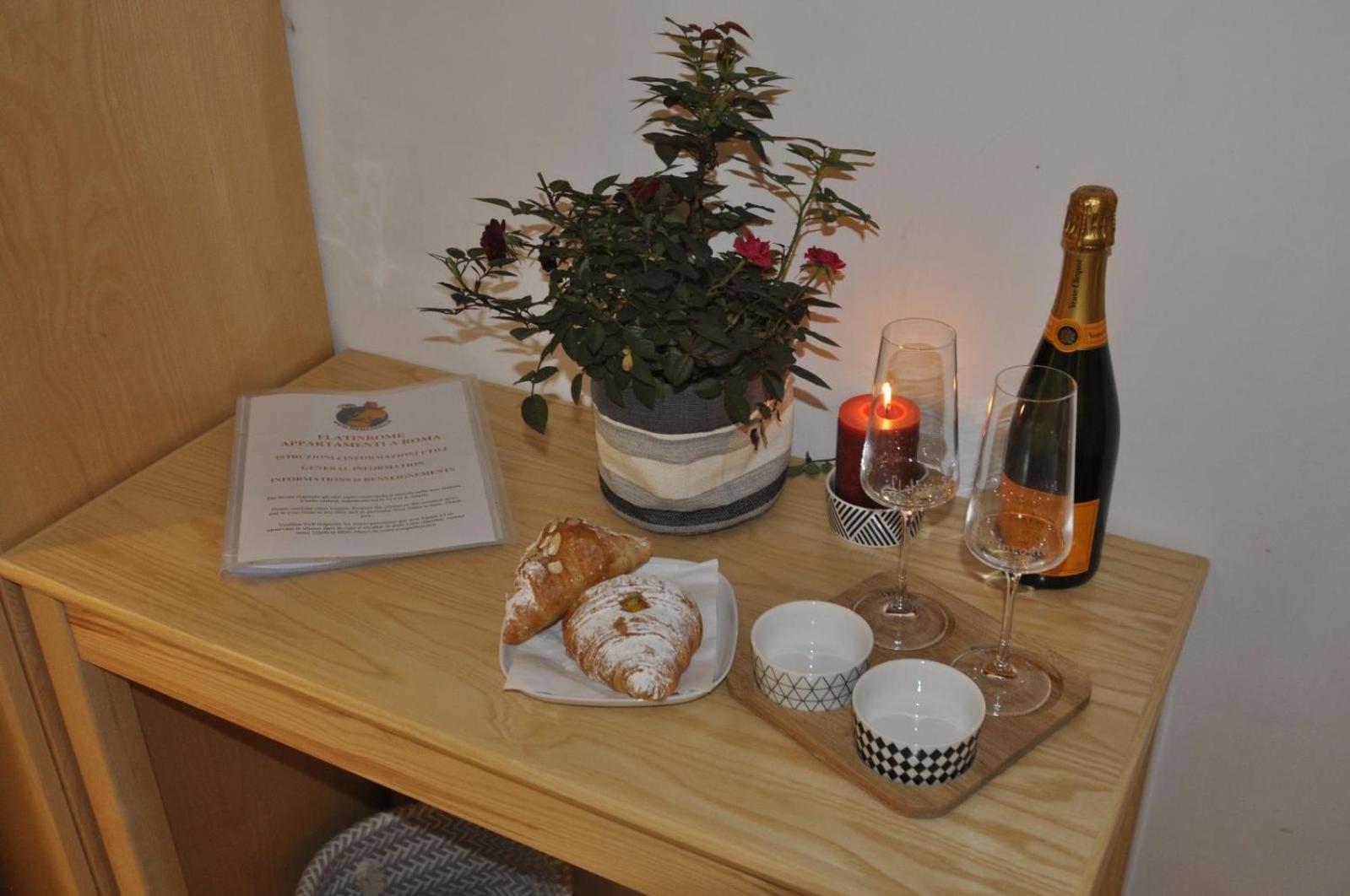 Flatinrome Trastevere Deluxe Rooms - Green Patio Zewnętrze zdjęcie