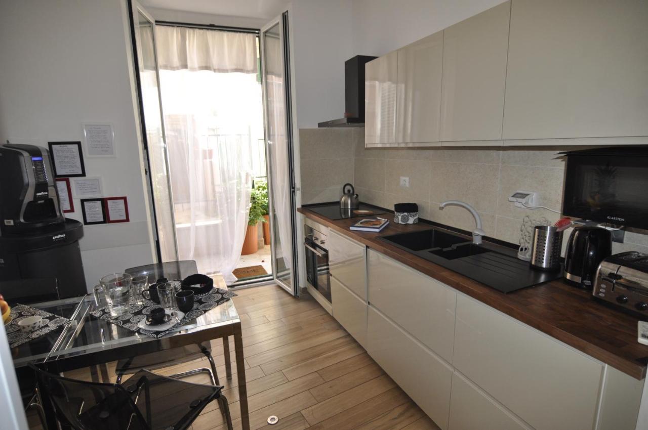 Flatinrome Trastevere Deluxe Rooms - Green Patio Zewnętrze zdjęcie