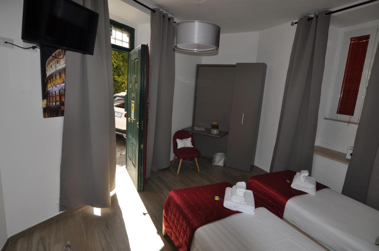 Flatinrome Trastevere Deluxe Rooms - Green Patio Zewnętrze zdjęcie