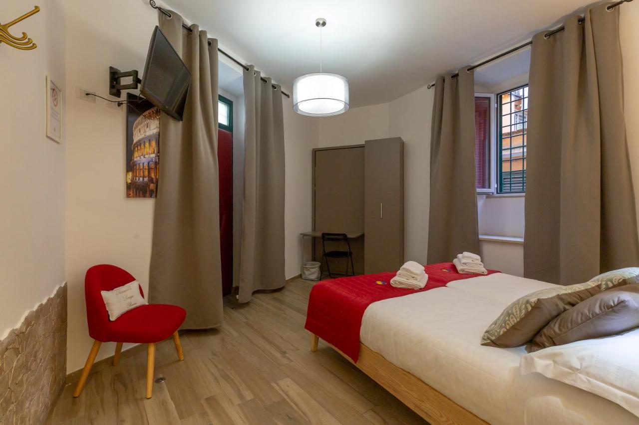 Flatinrome Trastevere Deluxe Rooms - Green Patio Zewnętrze zdjęcie