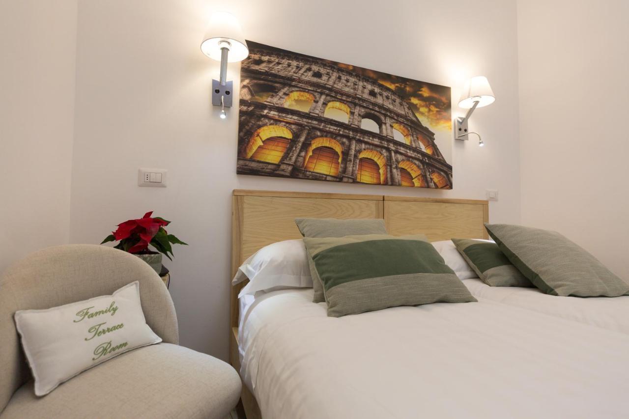 Flatinrome Trastevere Deluxe Rooms - Green Patio Zewnętrze zdjęcie