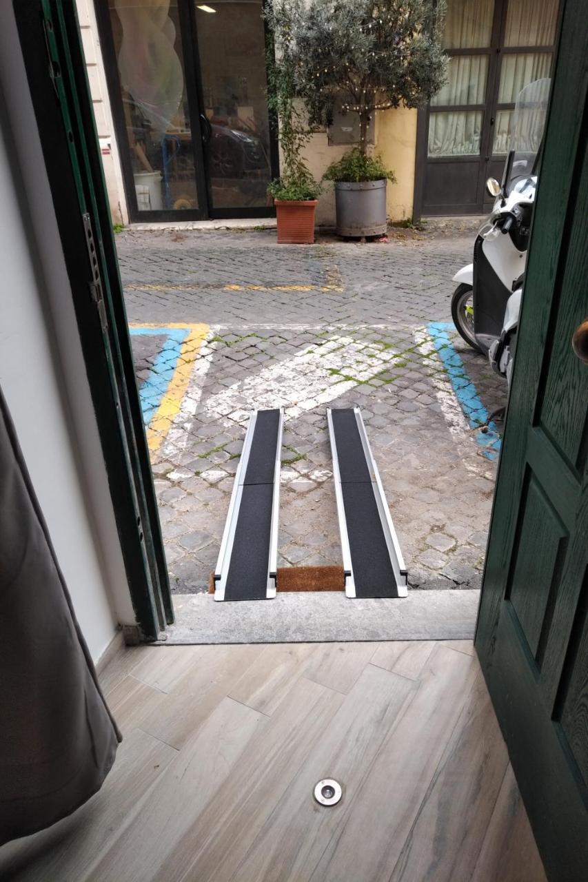 Flatinrome Trastevere Deluxe Rooms - Green Patio Zewnętrze zdjęcie